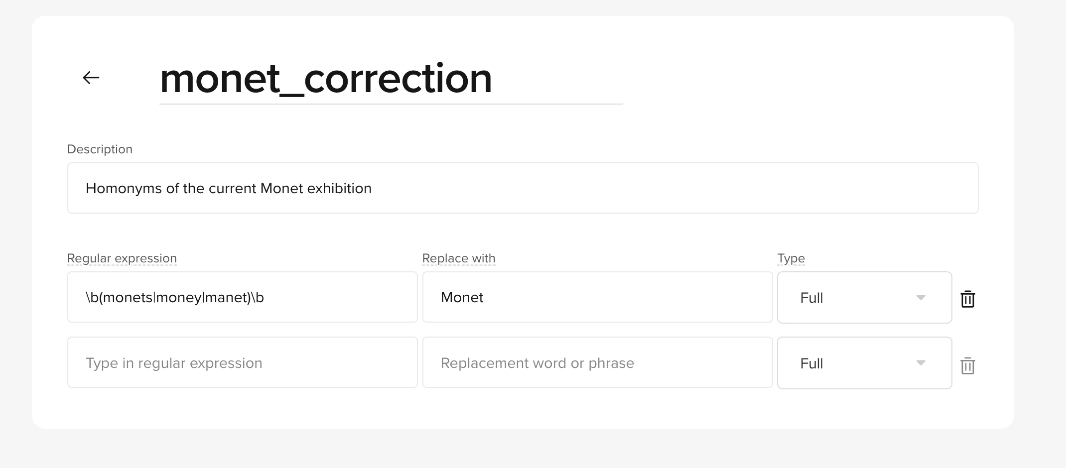 transcript-corrections