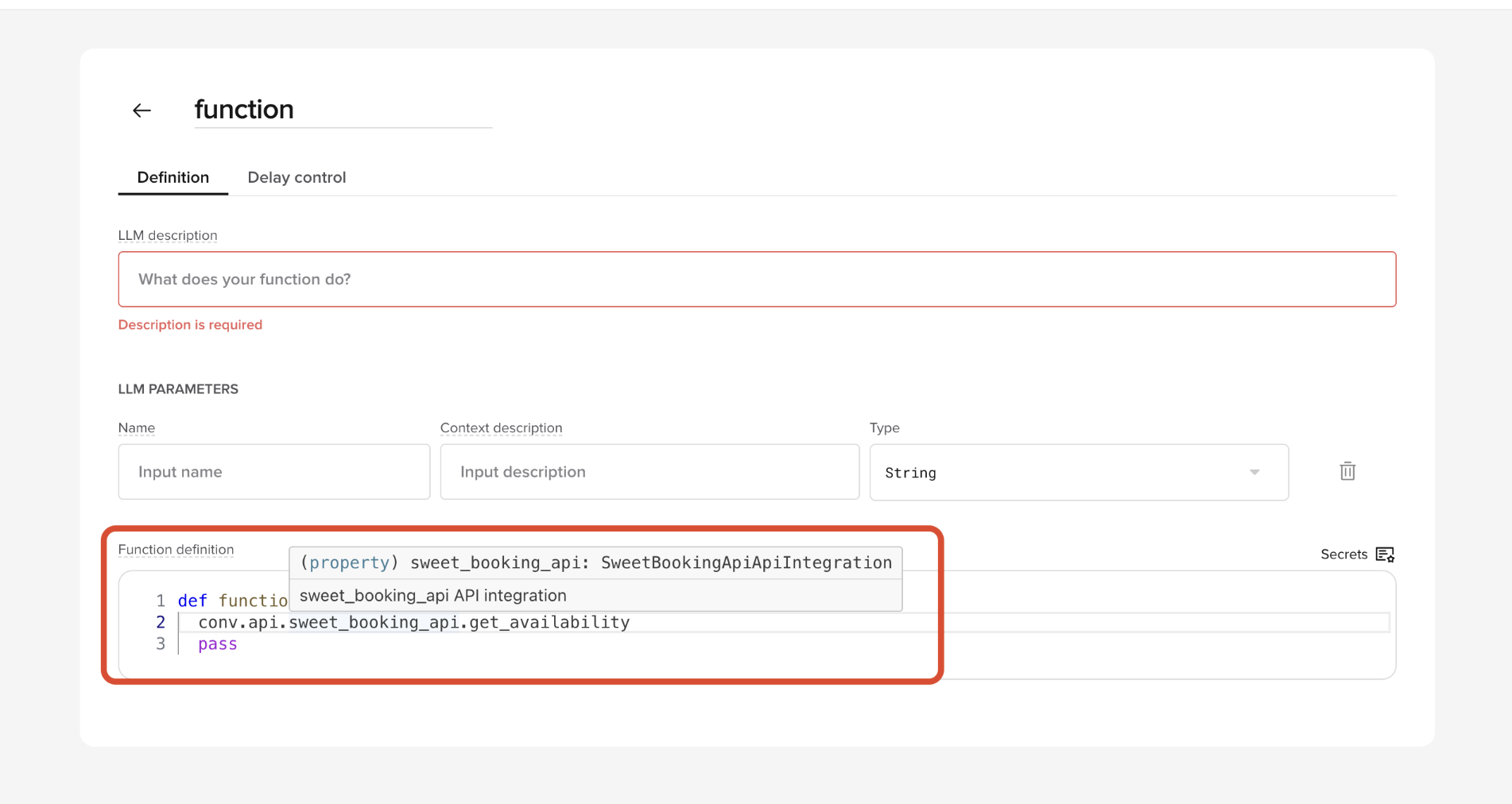 Conversation API client - PolyAI Platform