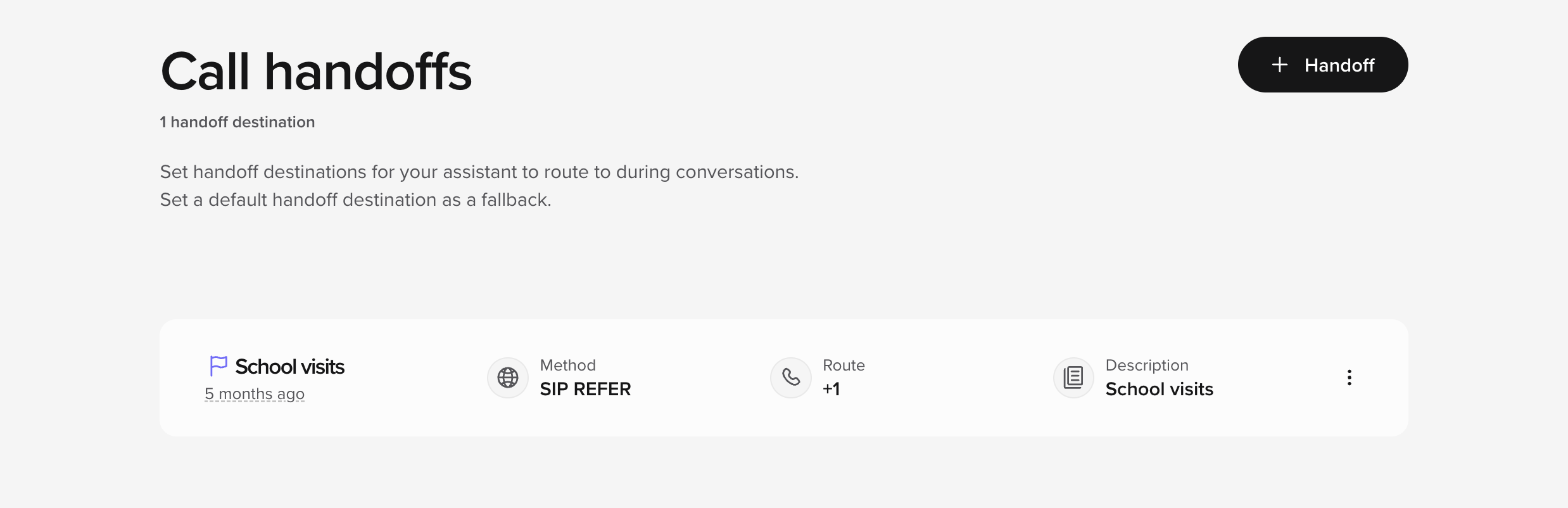 Routing and handoffs - PolyAI Platform