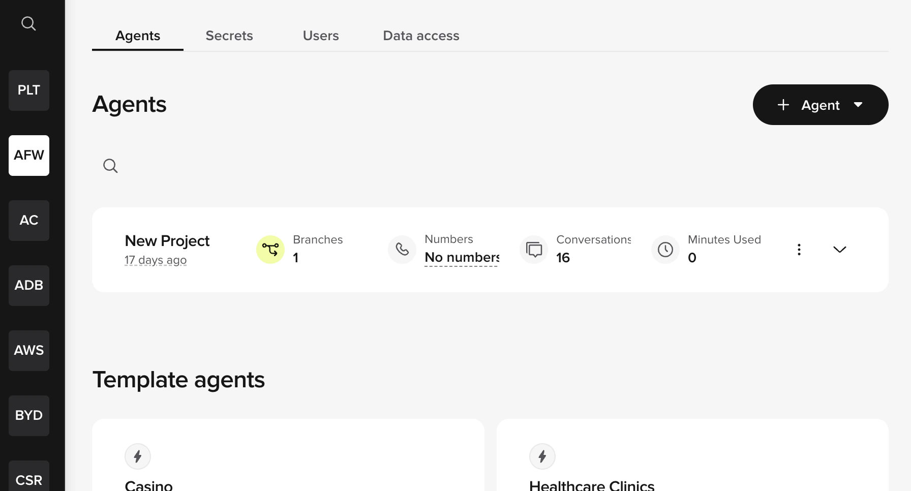 Secrets Vault access