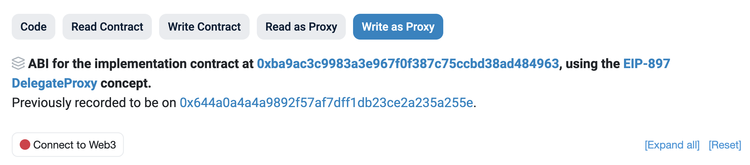Figure: Connect wallet etherscan