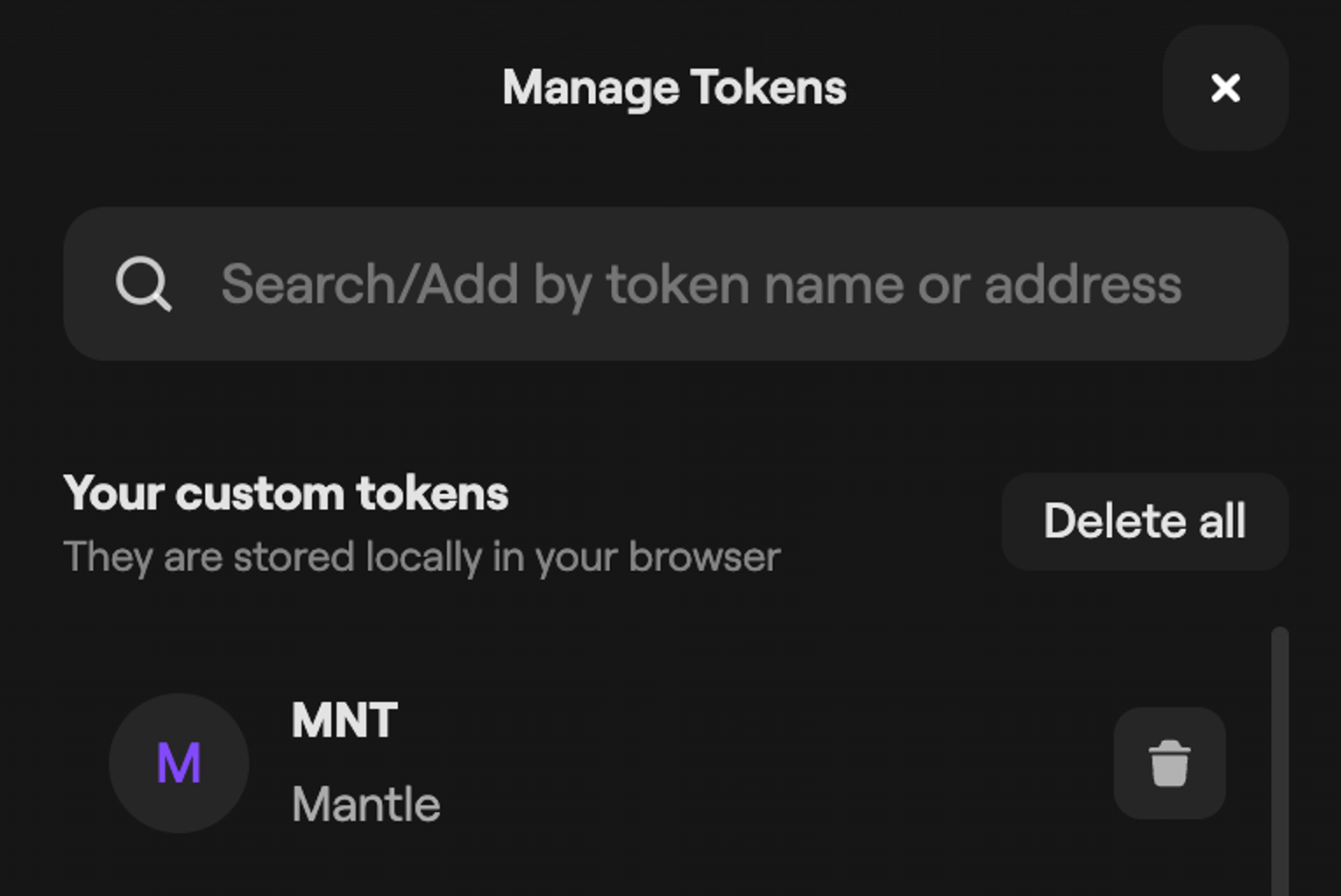 Polygon Portal: token added
