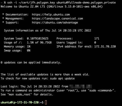 Using Docker - Polygon Developer Docs