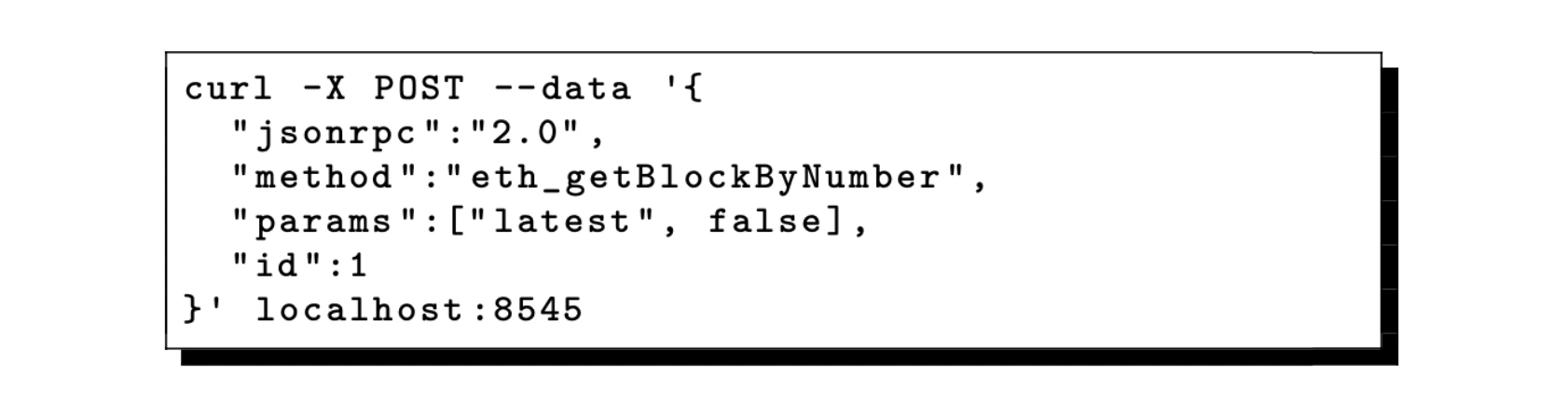 Figure: How user queries