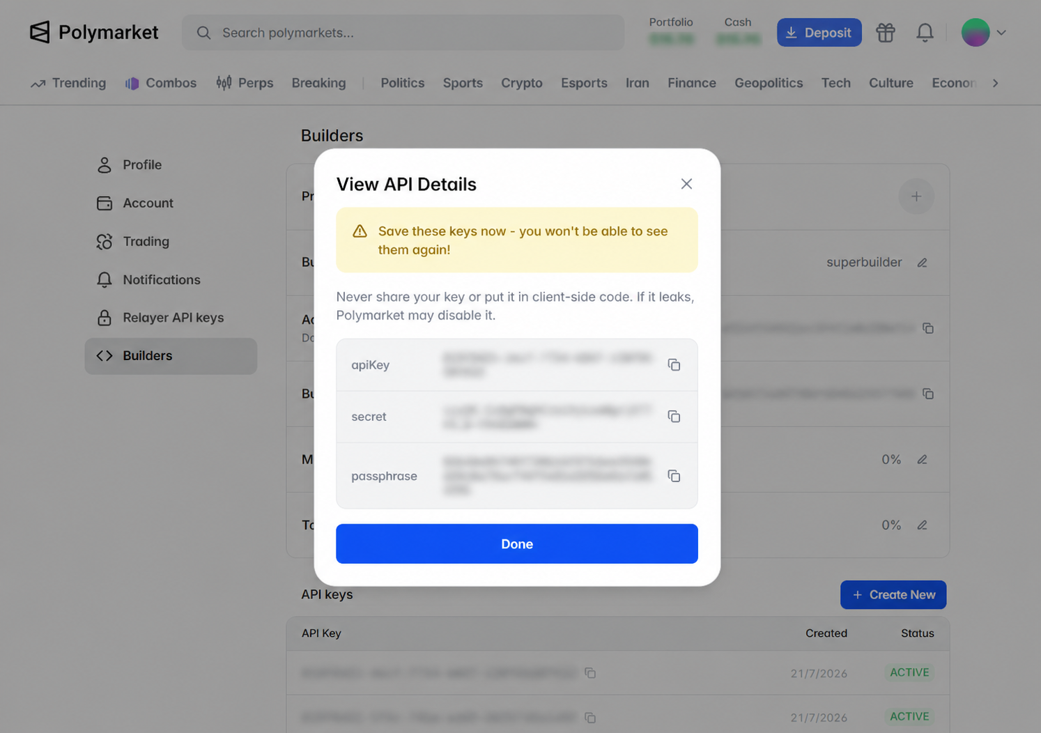 Wallets and Authentication - Polymarket Documentation