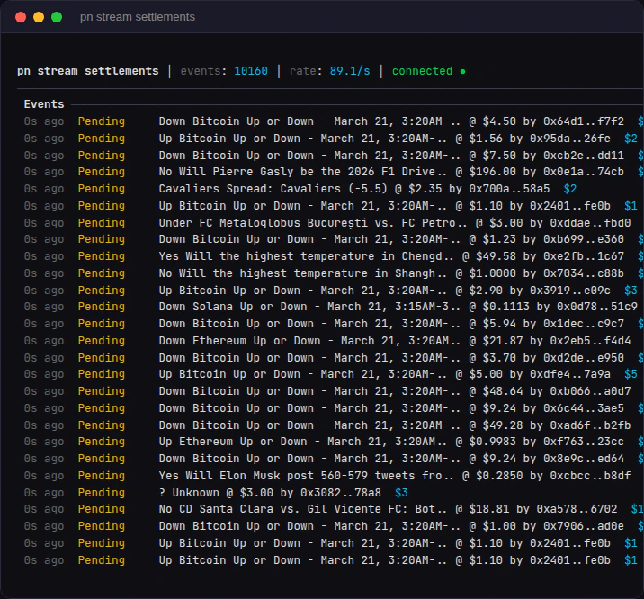 pn stream settlements