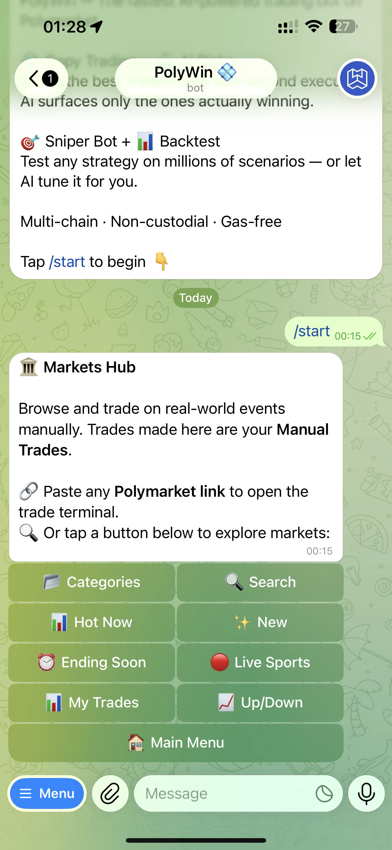 Markets hub
