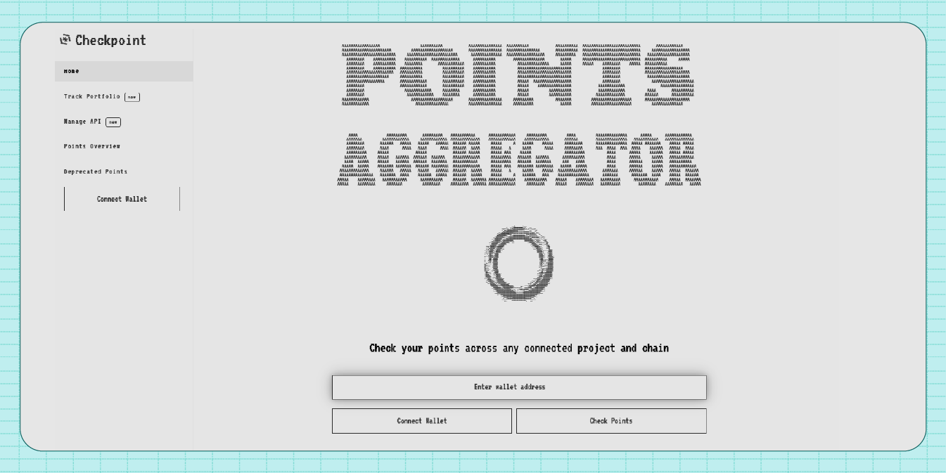 Checkpoint Aggregator application screenshot, light theme