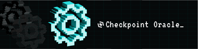 Checkpoint Oracle title image, dark theme