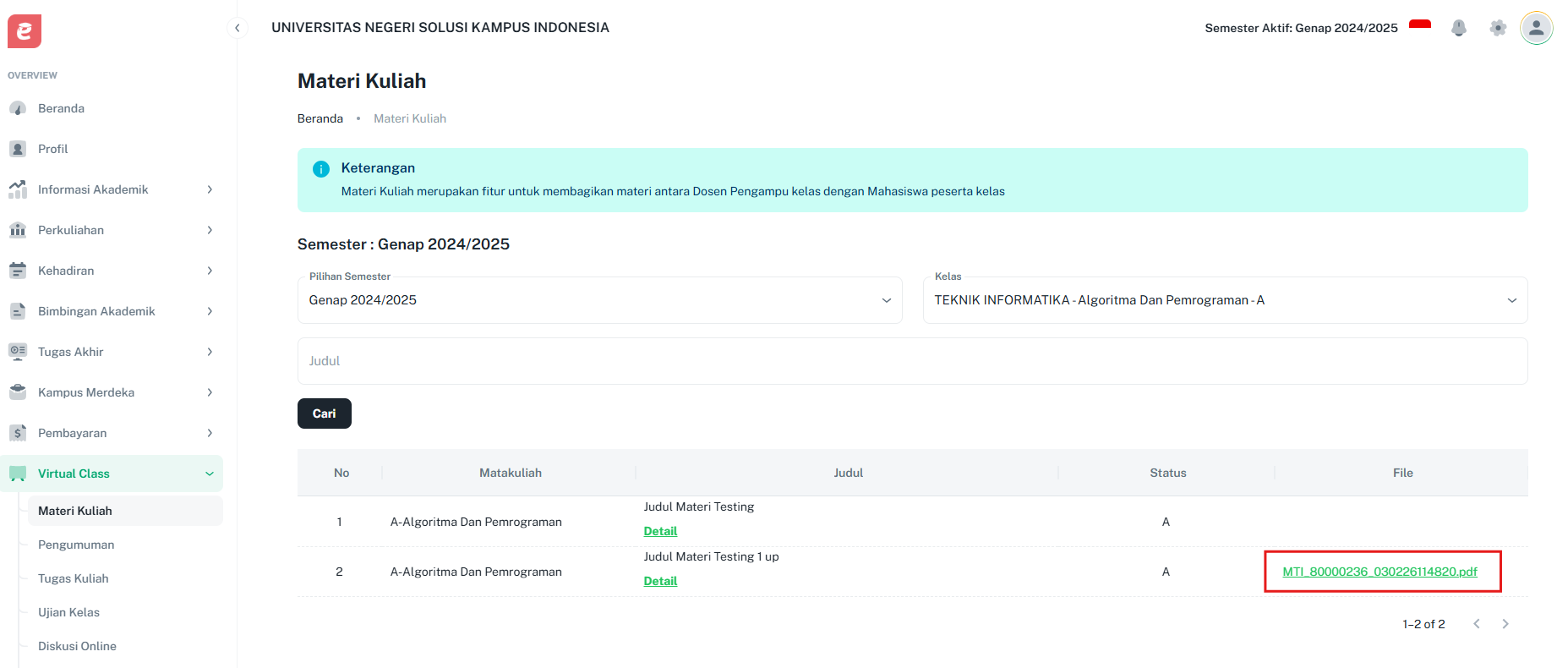 Materi Kuliah Unduhfile