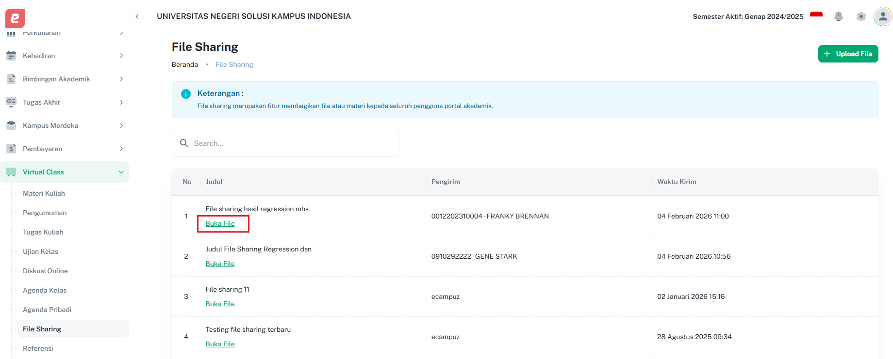 File Sharing Buka File