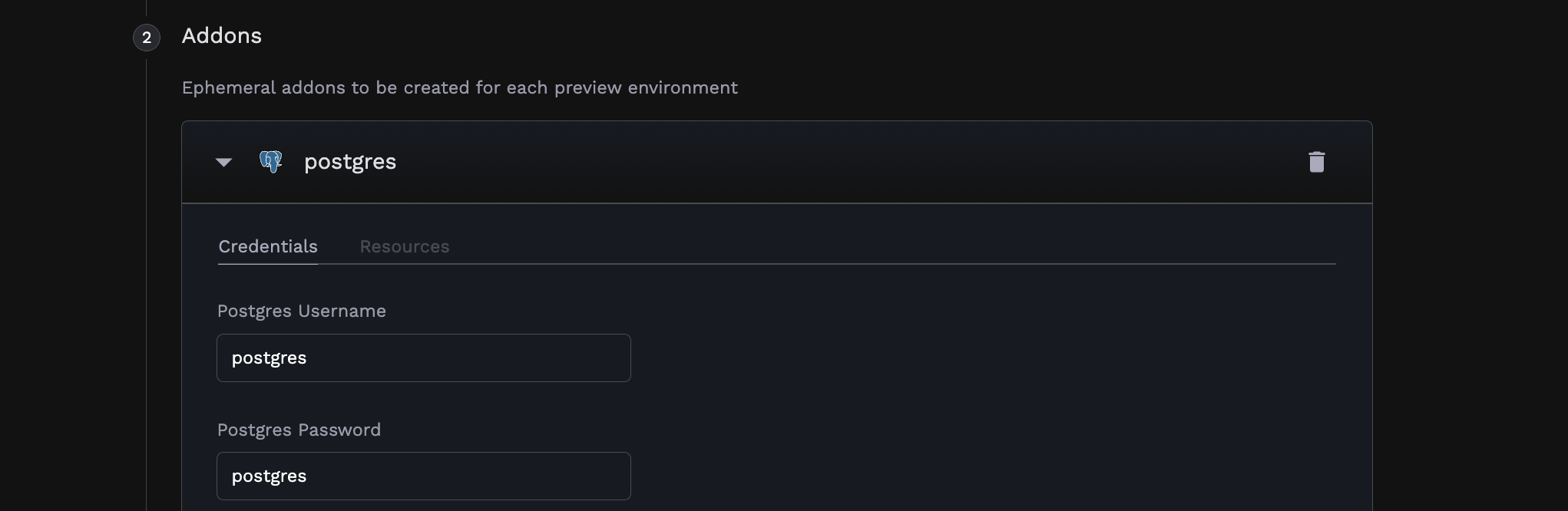 Configuring Template Addons