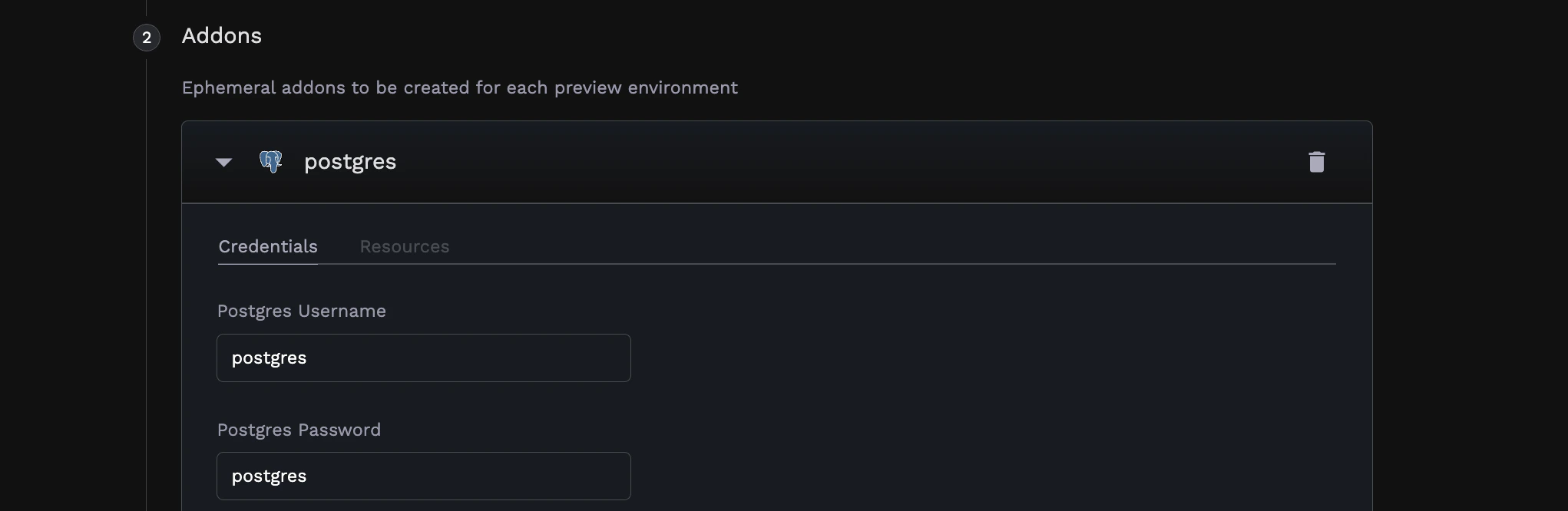 Configuring Template Addons