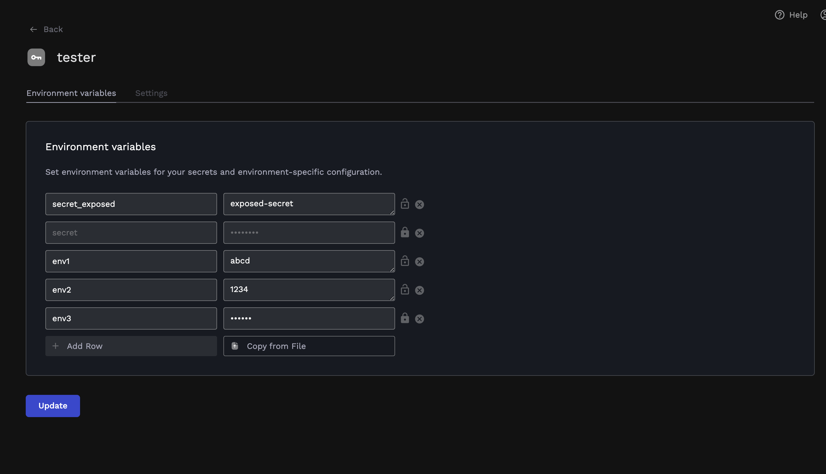 update-env-group