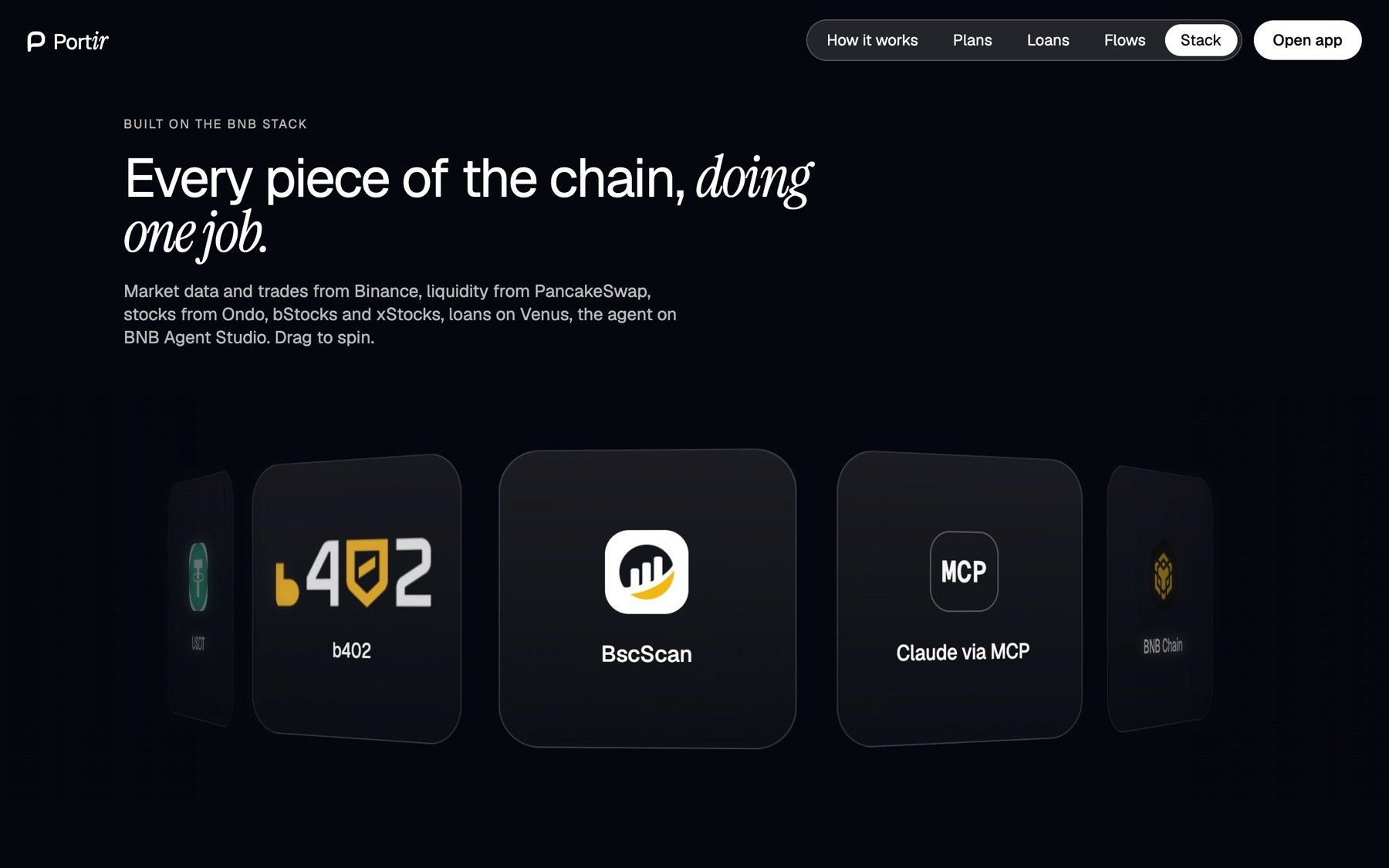 Built on the BNB stack