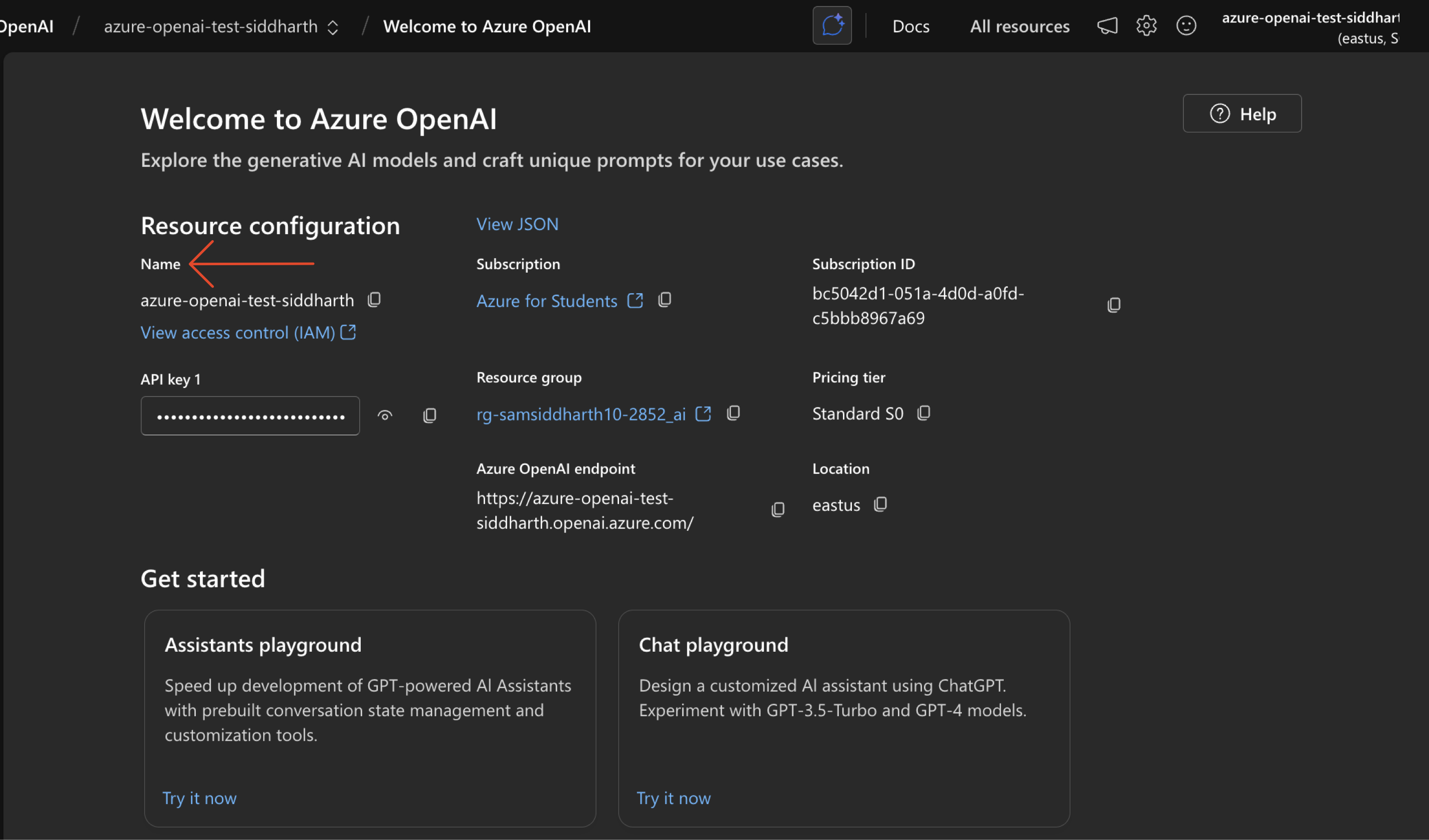Azure AI Foundry Configuration