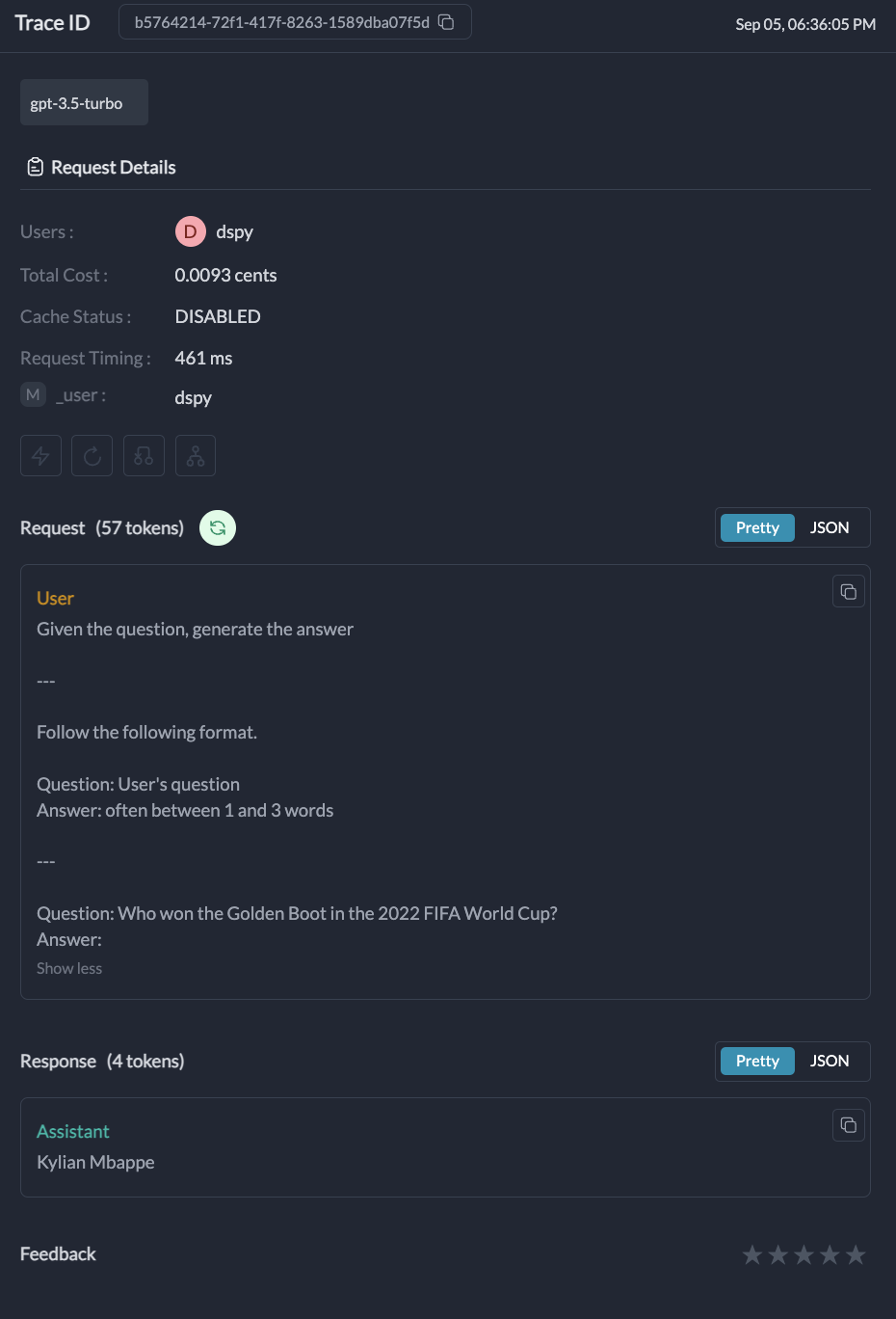 Portkey Dashboard