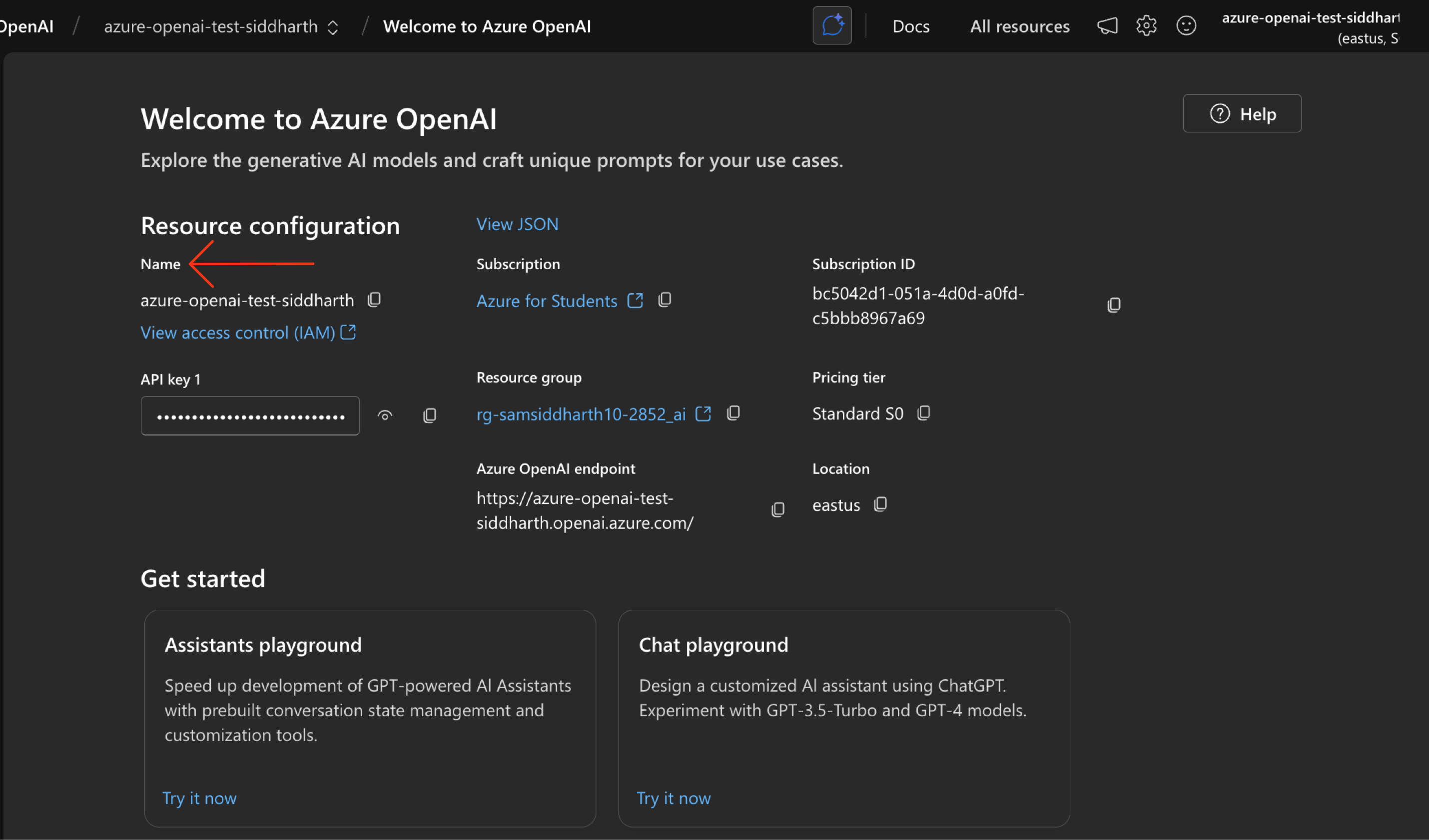 Azure AI Foundry Configuration