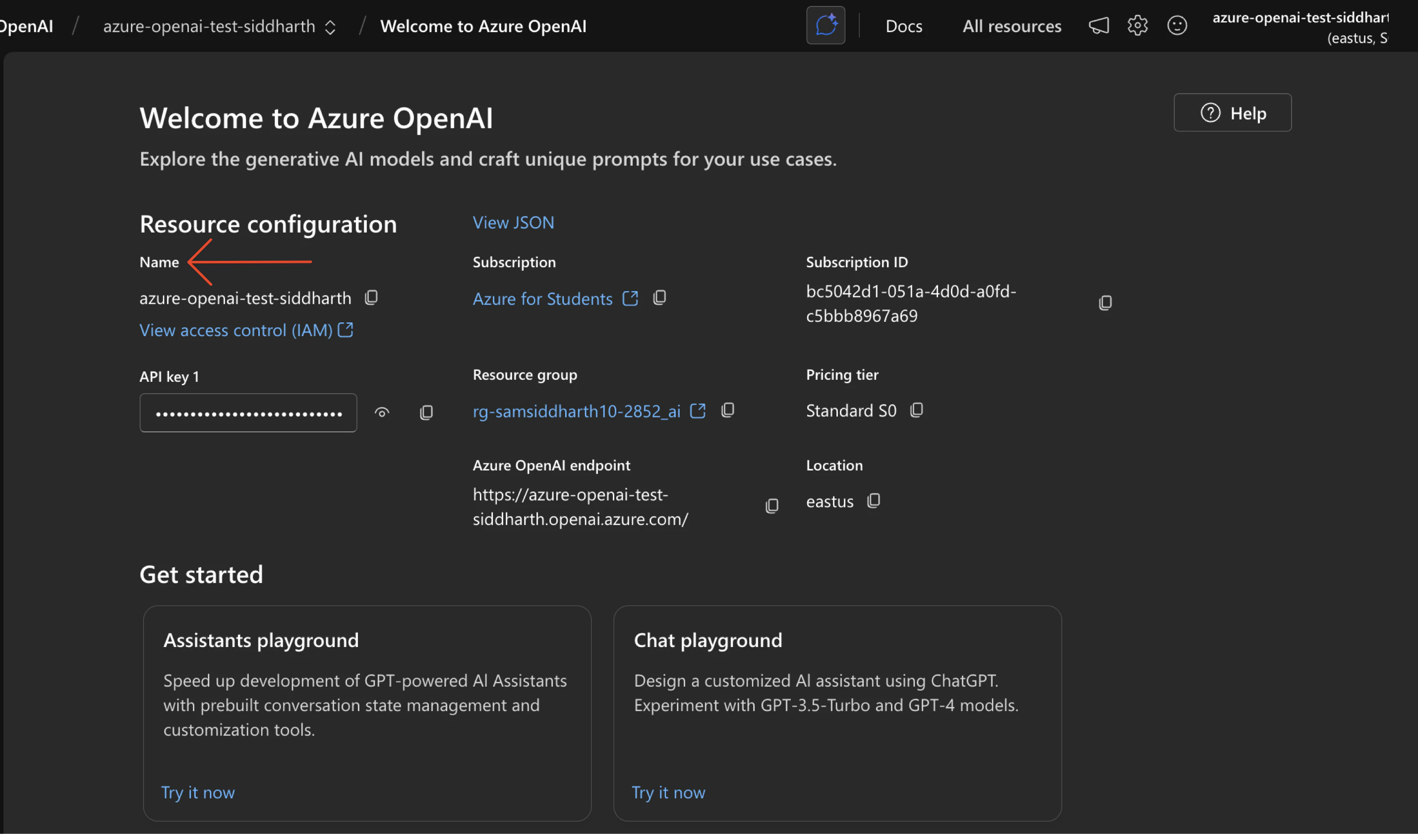 Azure AI Foundry Configuration