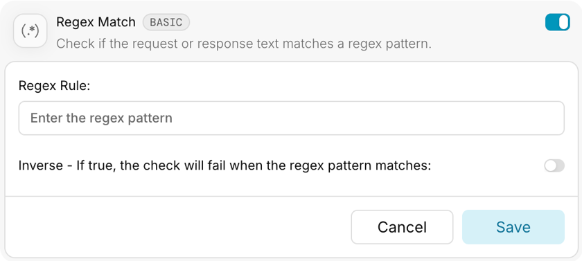Replace Custom Regex Patterns - Portkey Docs