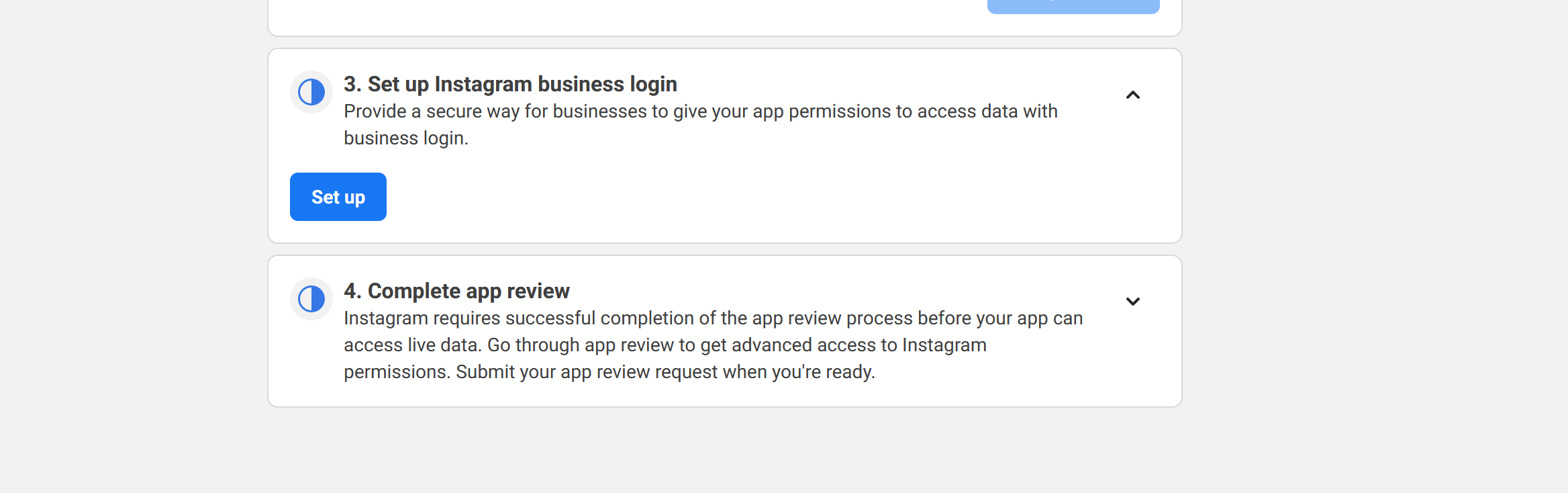 Set up Instagram Business Login