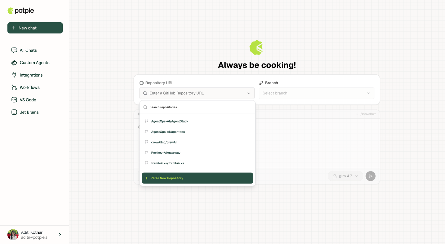 Repository Selection