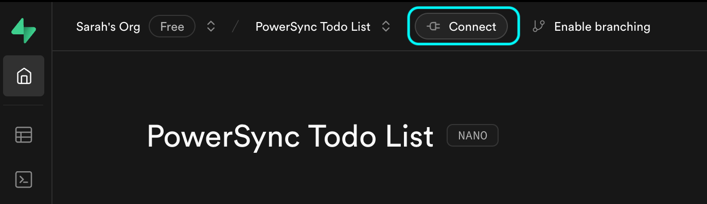 Powersync Pro Icon Supabase + PowerSync - PowerSync