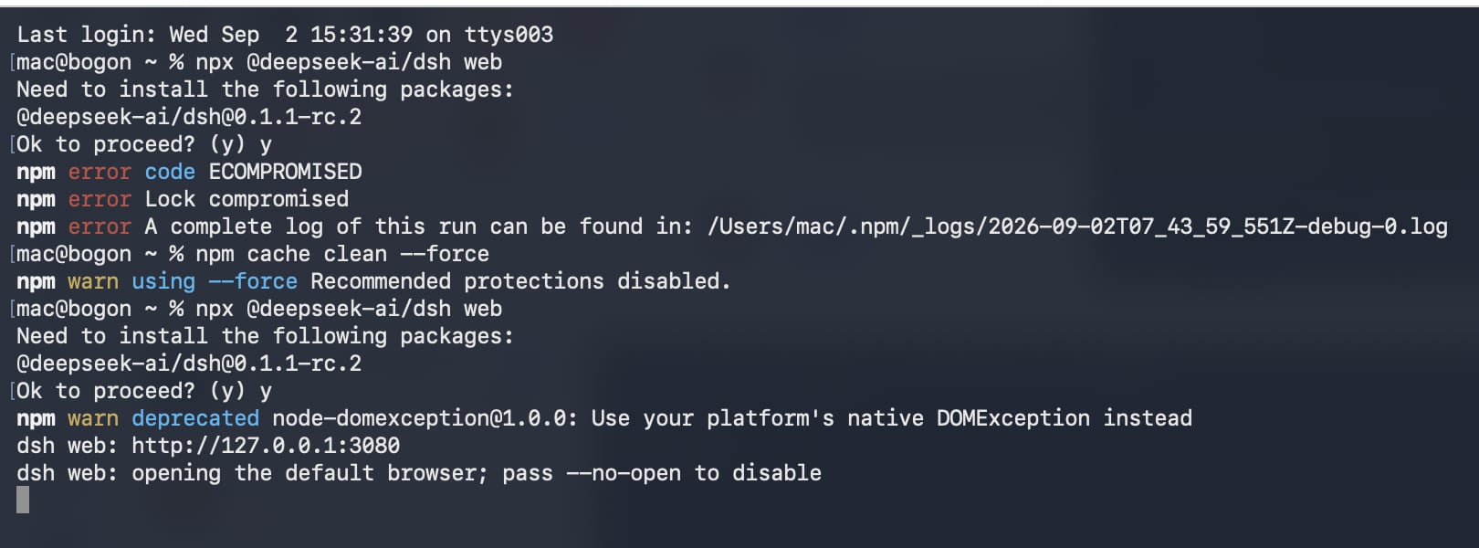 DeepSeek Harness Web UI