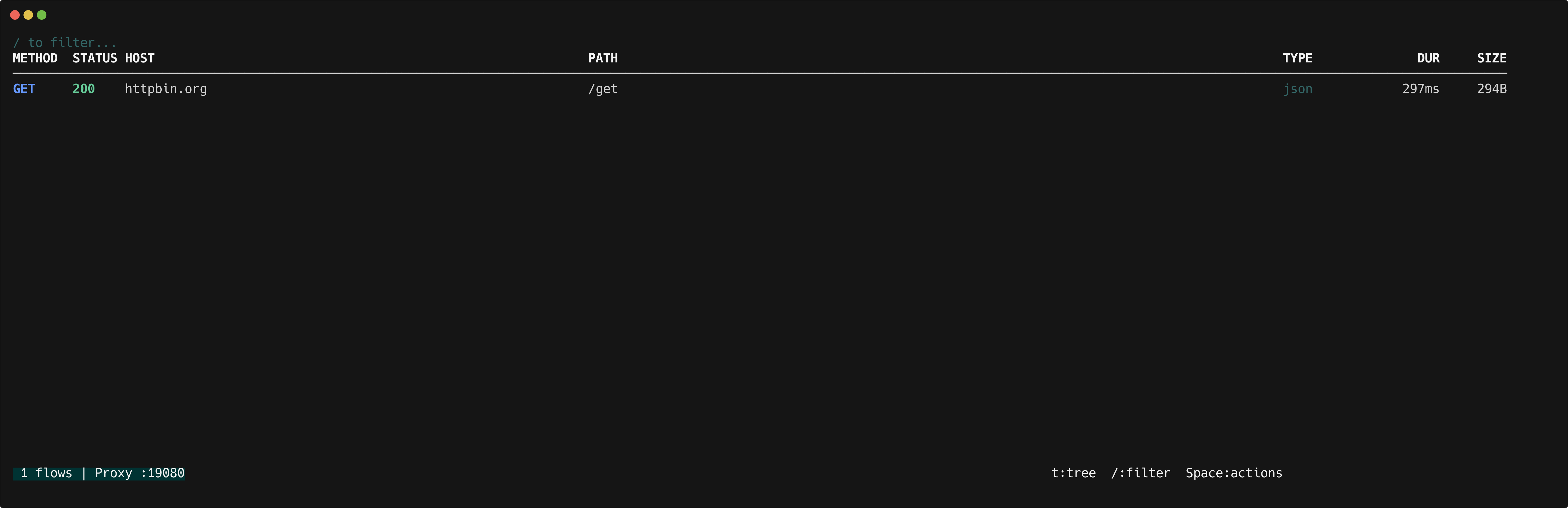 httpmon host filtering