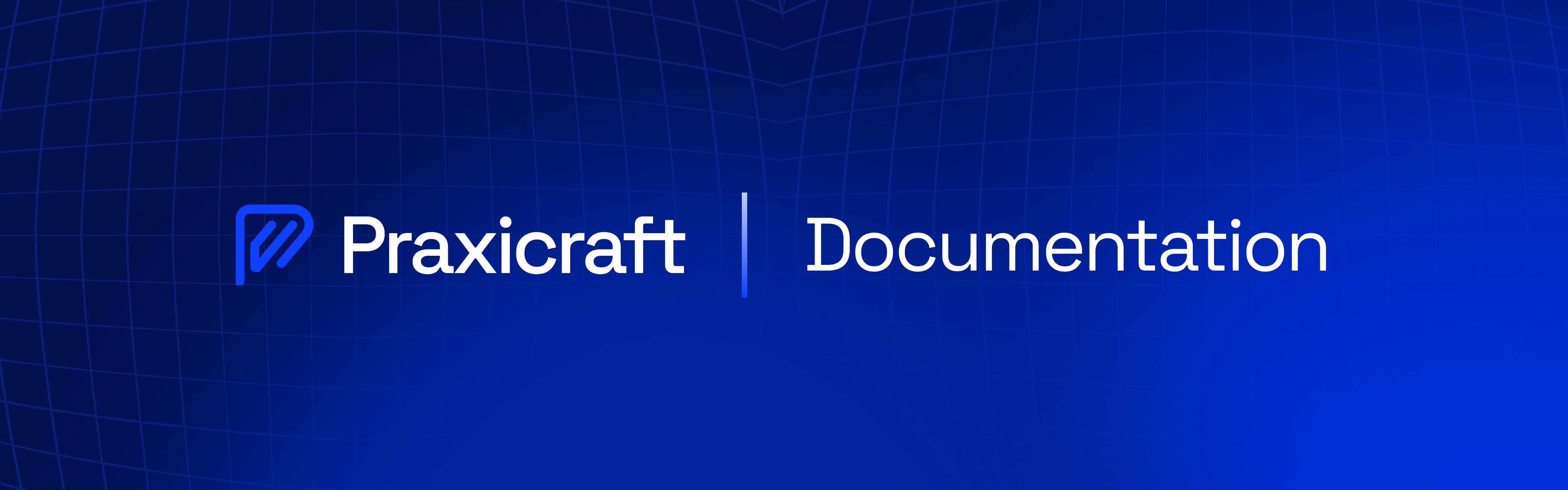 Praxicraft Documentation banner
