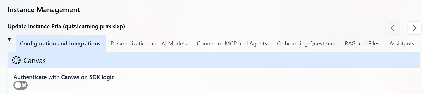 Authenticate on SDK Login