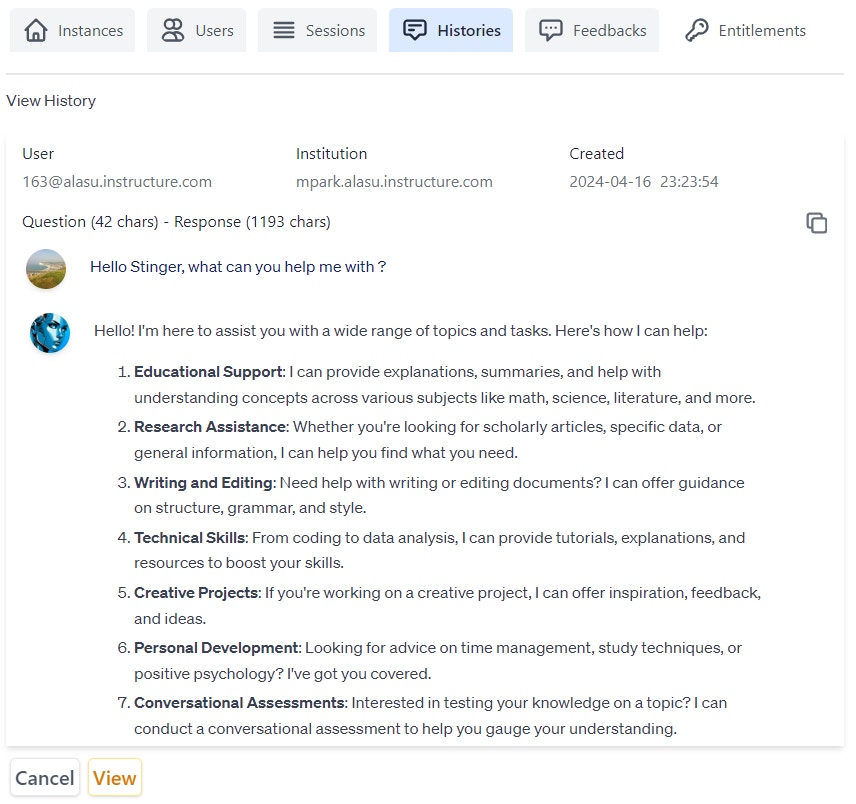 Admin Histories Edit
