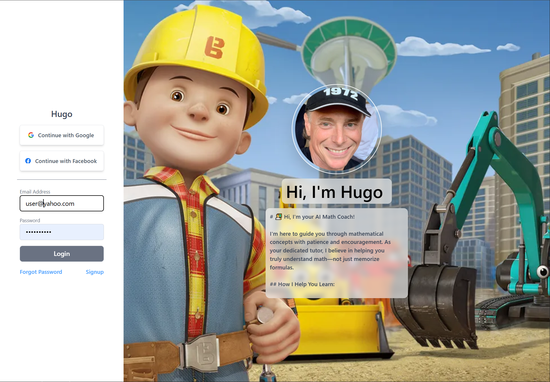 User access the Branded Login page