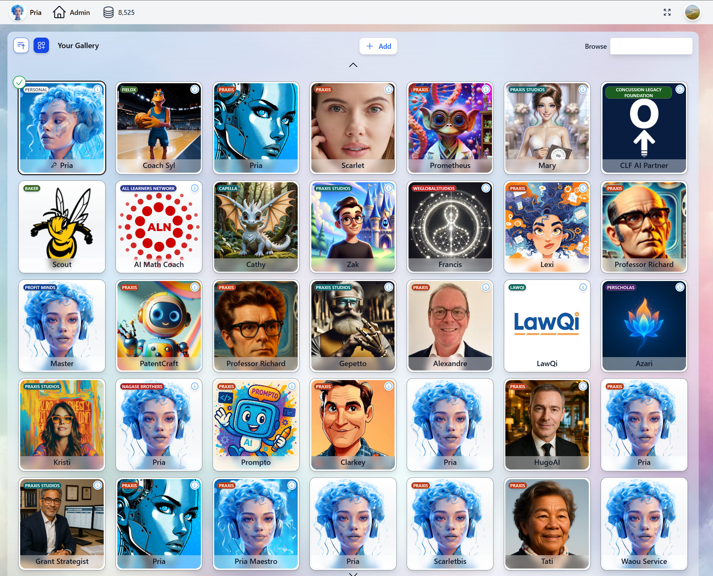 Digital Twin Gallery