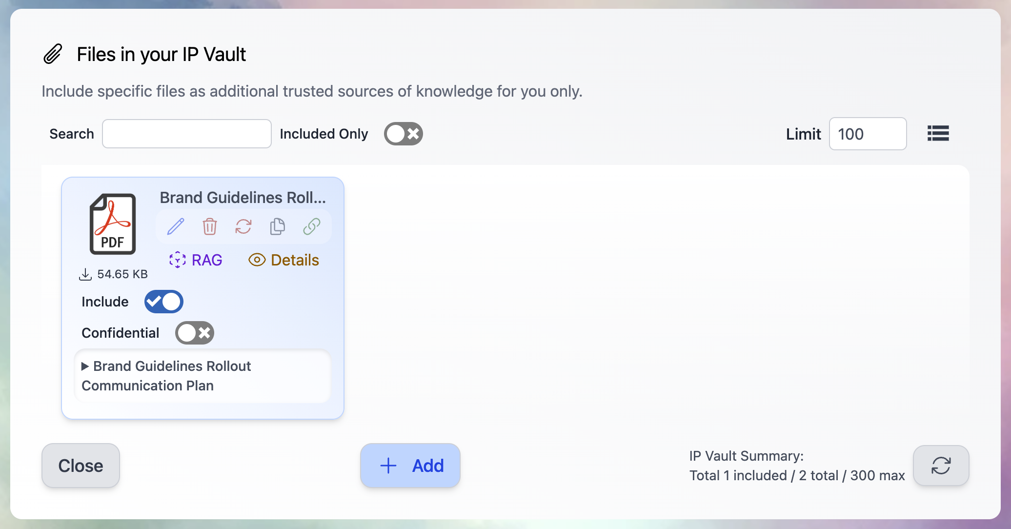 Files In Ip Vault Web