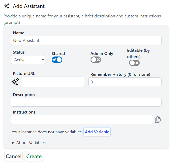 Configure Assistant