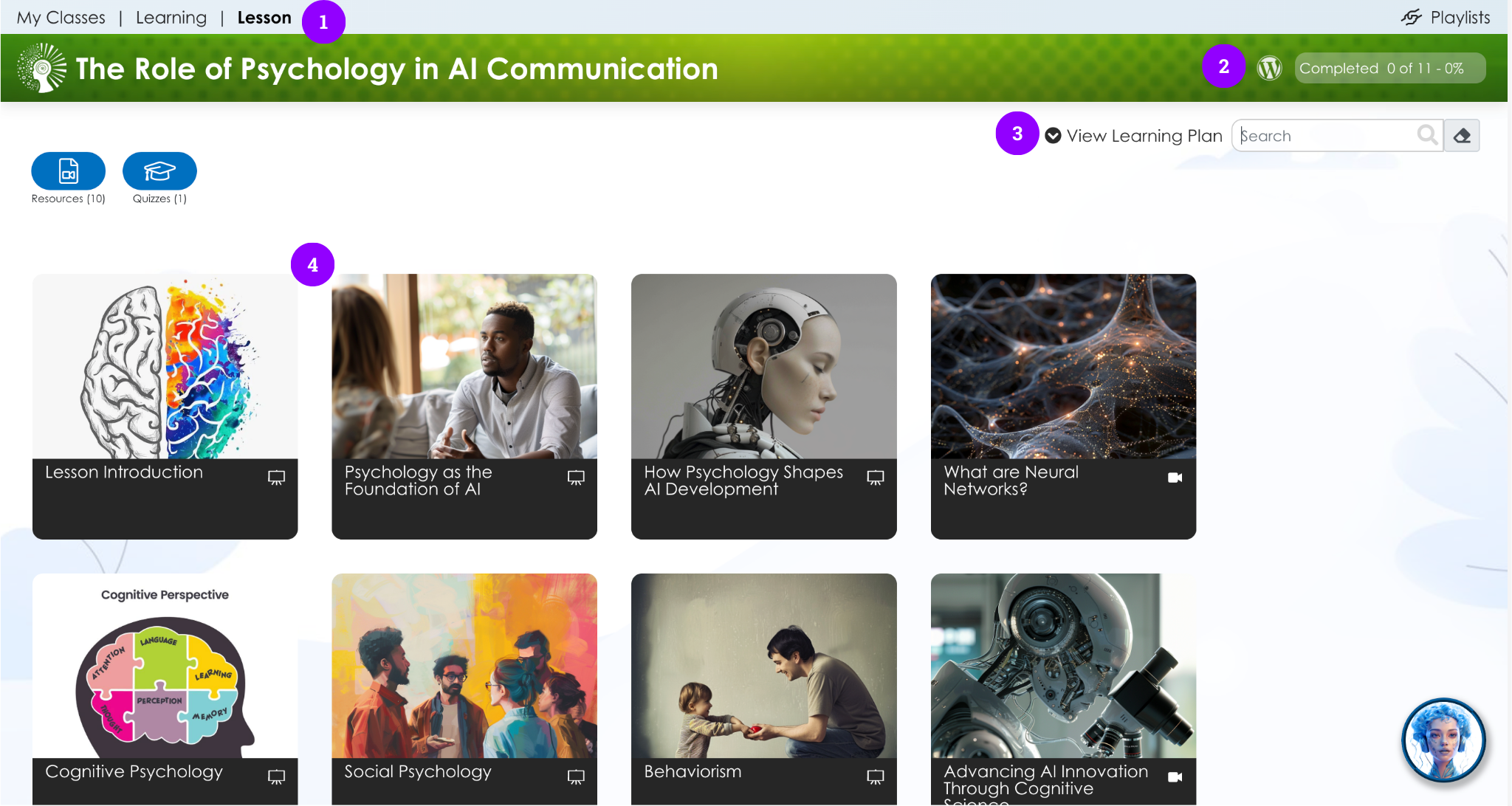 Lxp Journey Lesson Outline