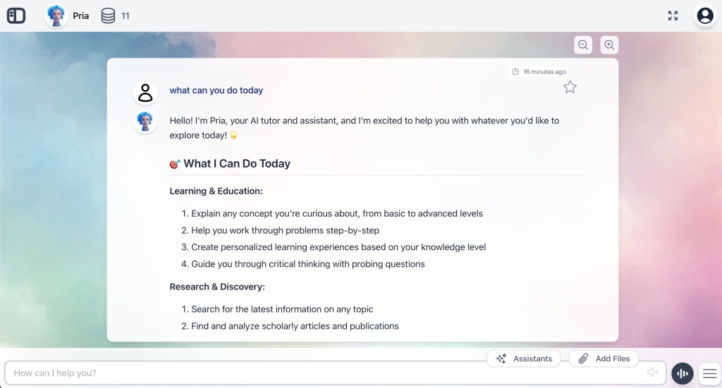 Speech to Text Response