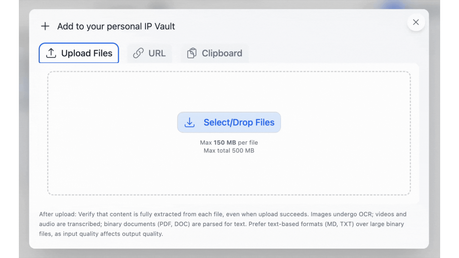 Files Upload Types Files Upload Types
