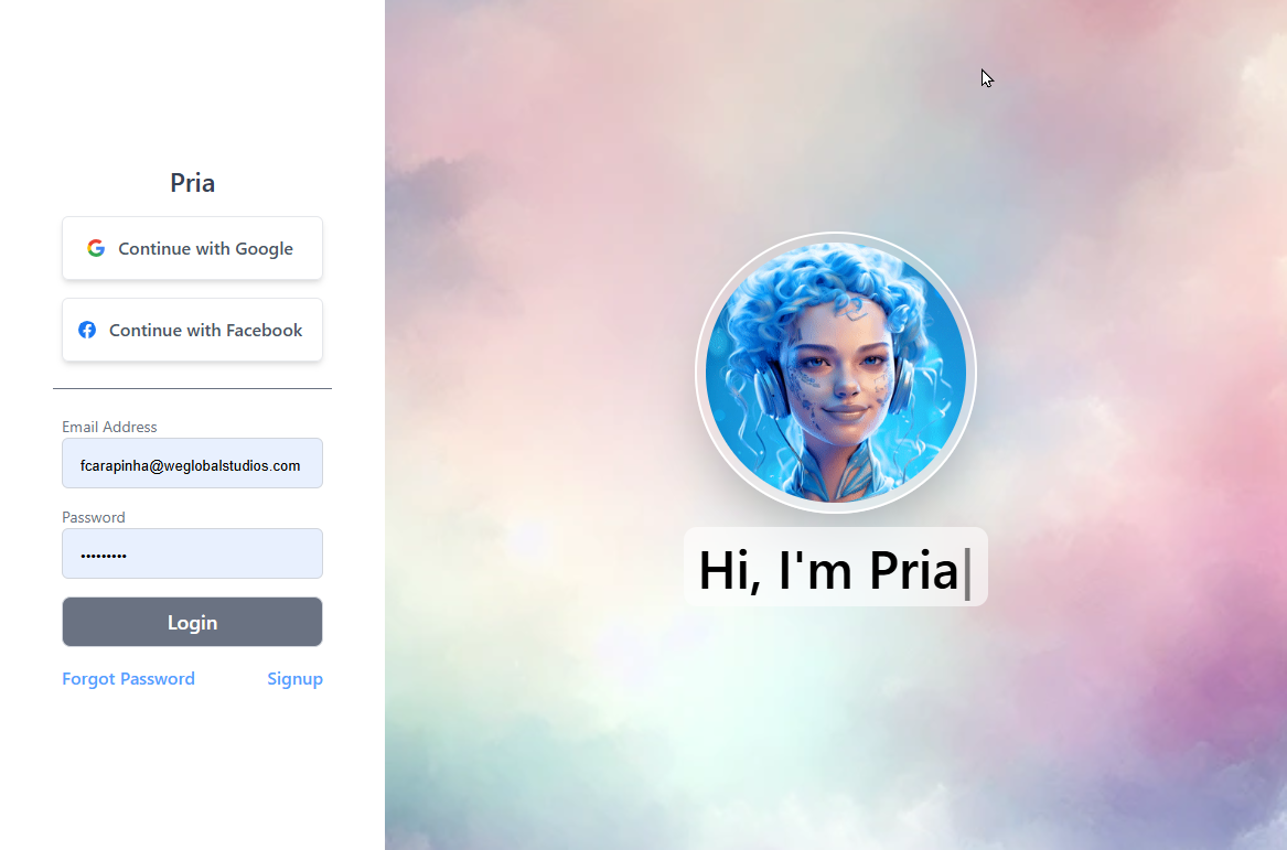 Login Page