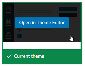 Edit Canvas Theme
