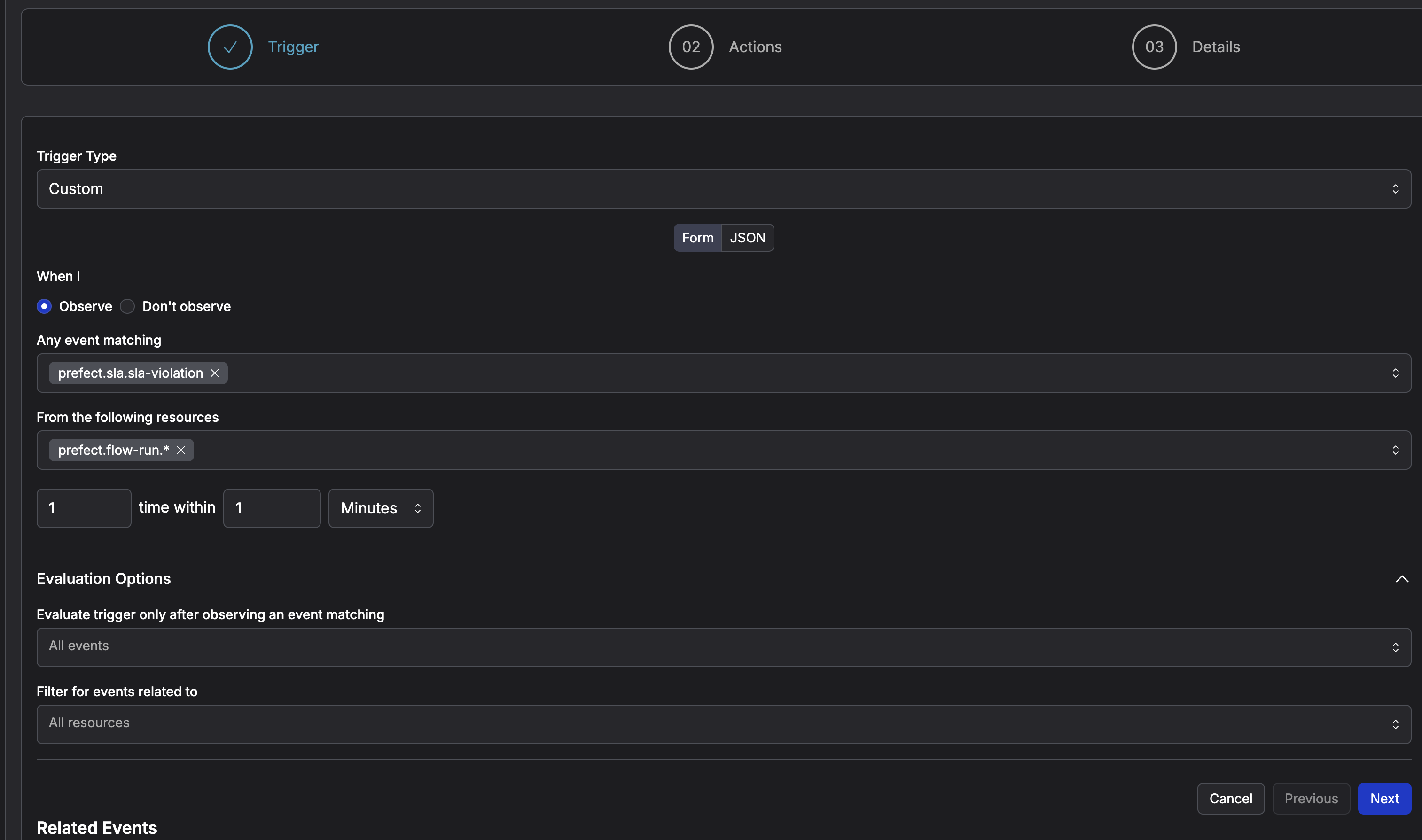 Create an automation