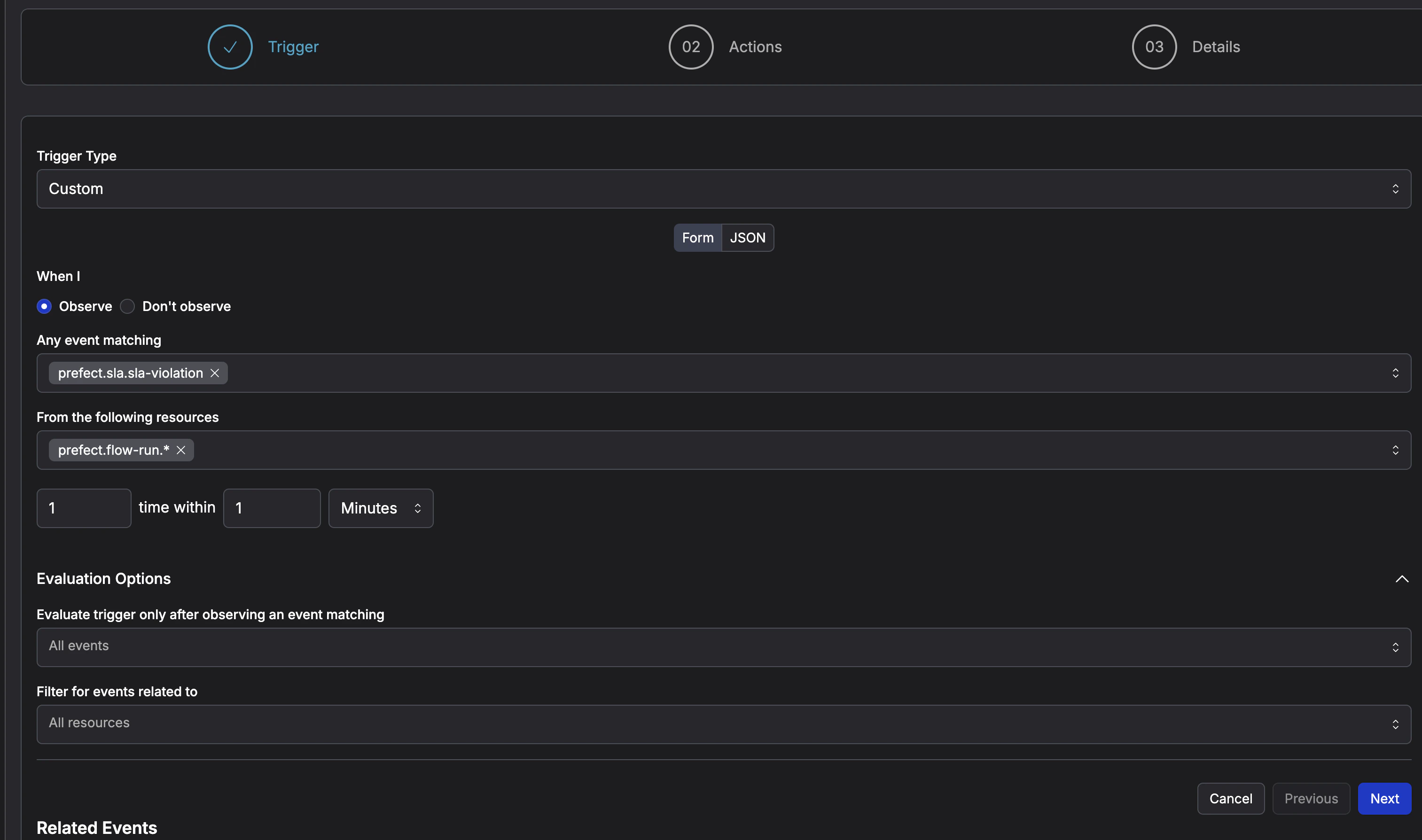 Create an automation