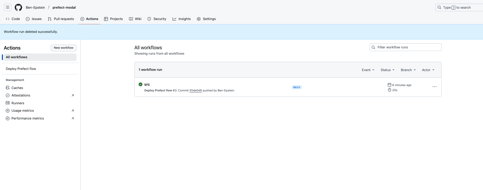 How to run flows on Modal - Prefect