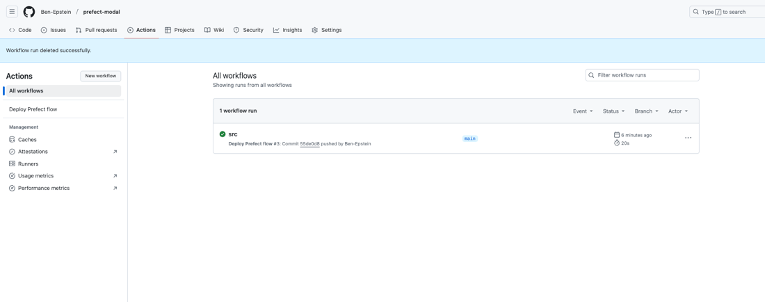Prefect Deployment How to run flows on Modal - Prefect