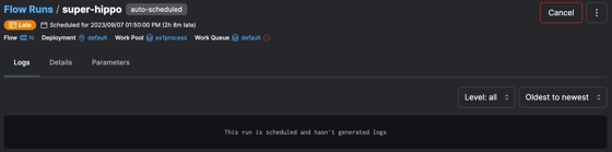 Prefect Python Flow Run How to cancel running workflows - Prefect