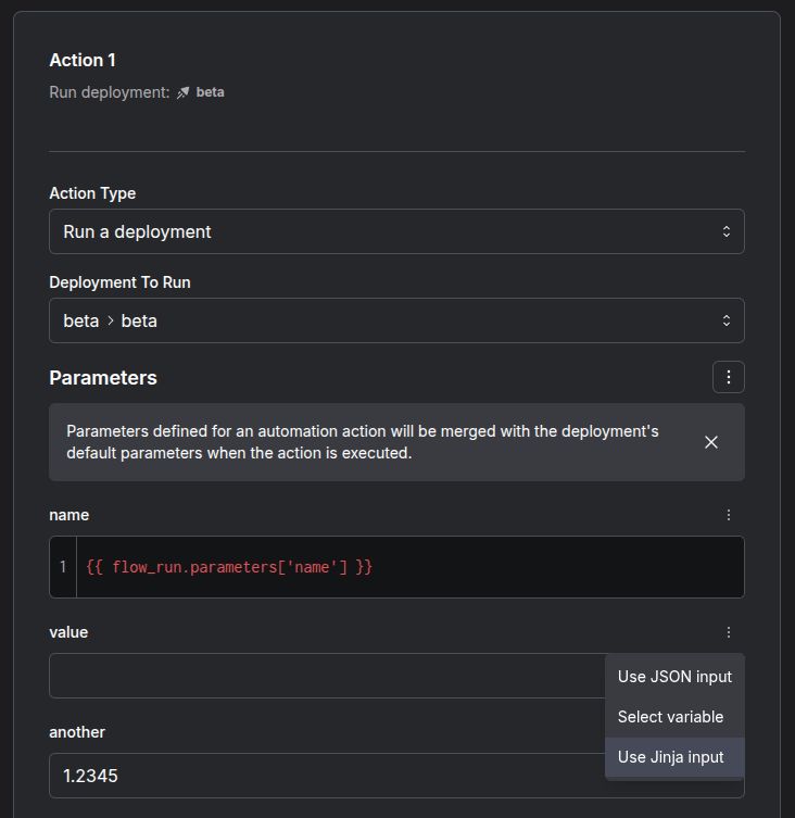 Prefect Python Flow Run How to access deployment and flow run parameters - Prefect
