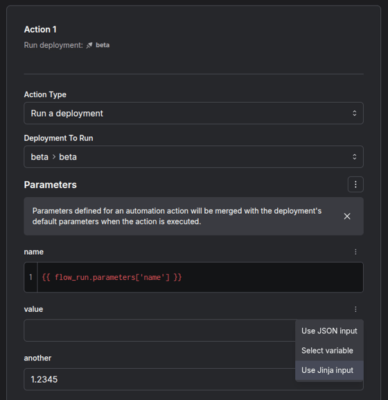 How to access deployment and flow run parameters - Prefect