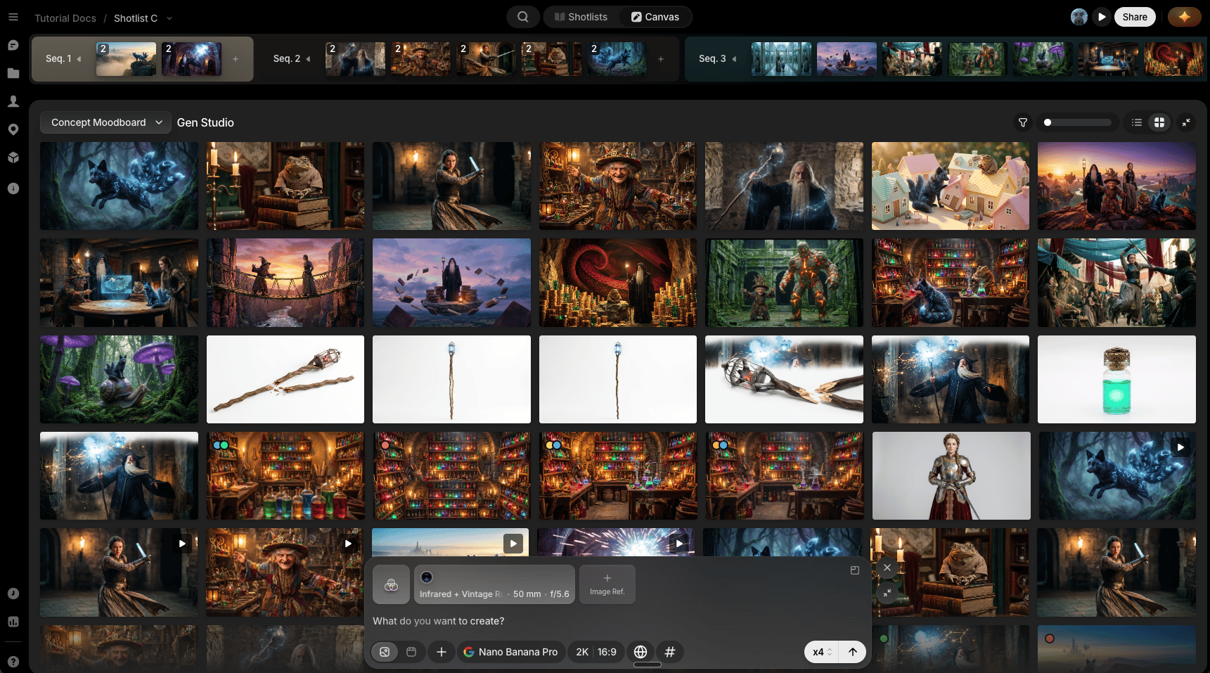 Files view grid