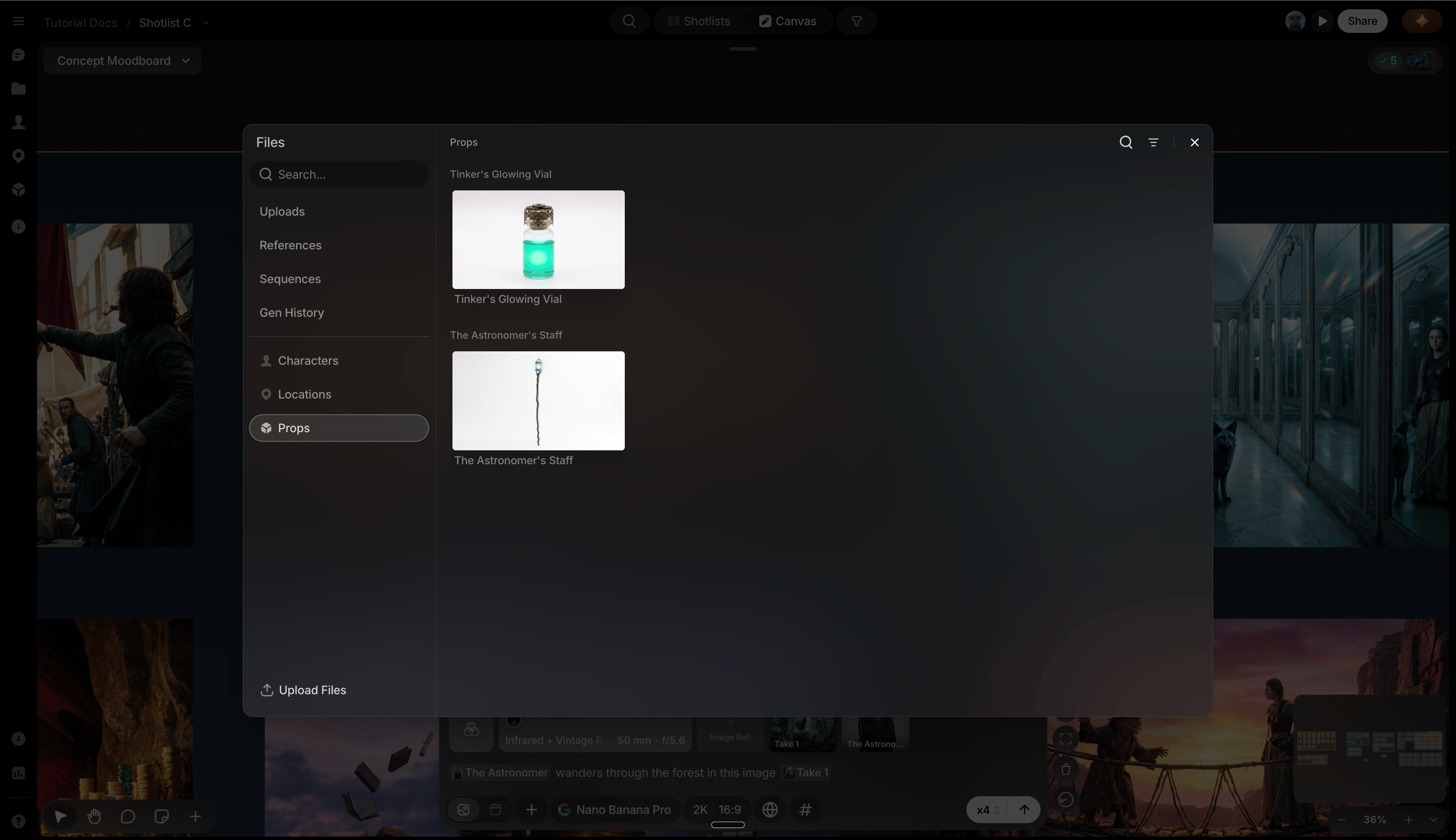 Project library